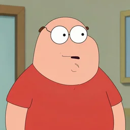 portrait photo still of real life peter griffin, 8 k, 8 5 mm, f. 1 4