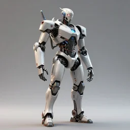 cyborg gir by arjkalobas, arstation, render