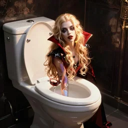 vampire toilet