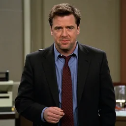 still of ricky gervais on seinfeld ( 1 9 9 9 )