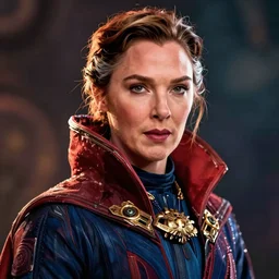 gal gadot as doctor strange, cinematic, movie poster