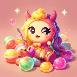 candy, sweet, hearthstone, artstation, artgerm