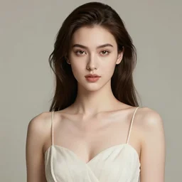 a gorgeous greek female photo, professionally retouched, soft lighting, realistic, smooth face, full body shot, torso, dress, perfect eyes, sharp focus on eyes, 8 k, high definition, insanely detailed, intricate, elegant, art by artgerm and jason chan
