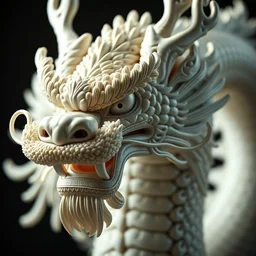 highly detailed portrait of shen - lung the chinese trickster dragon by lehuss | studio lighting, 8 k, cg art, cgi, volumetric lighting, photorealistic, intricate detail, elaborate relief, detailed surface, micro detail