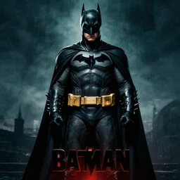 poster for a batman movie, cinematic