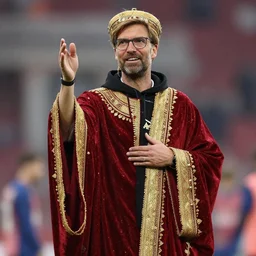jurgen klopp as a byzantine saint