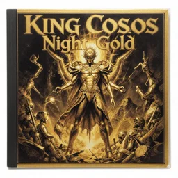 album cover of king cosmos night gold by akihiko yoshida