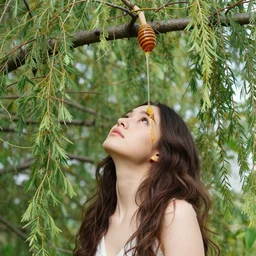 oh, and what ripe honey does seep from the low hanging boughs, whose heads upturned stare longingly at branches too chained to touch, we are too restless and too ambivalent to wish for a brighter future. we are too jaded to wish.