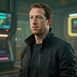 high detail mark zuckerberg in cyberpunk 2 0 7 7, hdr, unreal engine, raytraced, rtx, reflections