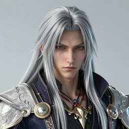 a highly detailed vfx portrait of sephiroth, photorealistic, crisp quality and light reflections, transcendent, clean linework, finely detailed, ornate, by artgerm, ufotable studios, 4 k, trending on artstation, volumetric lighting, octane render