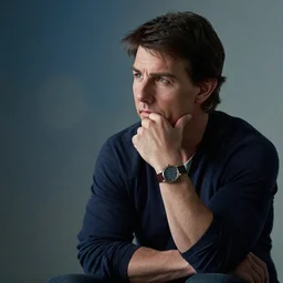 Tom Cruise pondering his Orb by Todd Lockwood