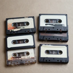 vintage audio cassette inserts