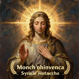 a religious depiction of the god of knowledge, oil painting, holy elements, awe - inspiring