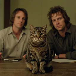 the loud cat, film still from the movie directed by denis villeneuve and david cronenberg with art direction by h. r. giger and bernie wrightson