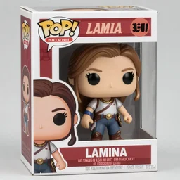 lamia funko pop, photorealistic, highly detailed