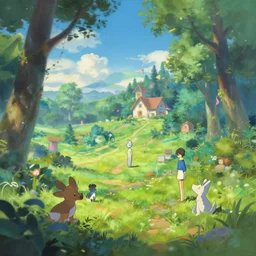 3 6 0 panoramic dynamics matte painting acrylic blur oil wonderland yoshi kurbi dofus, behance hd by jesper ejsing, by rhads, makoto shinkai and lois van baarle, ilya kuvshinov, rossdraws global illumination
