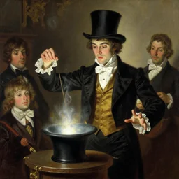 attractive magician man, casting impossible magic. highly detailed painting by gaston bussiere, craig mullins, j. c. leyendecker 8 k
