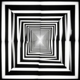 infinite image inside a image optical illusion