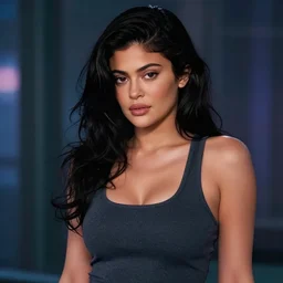 Bladerunner 2049 still Kylie Jenner as Joi attractive HD still