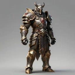 armor, diablo, world of warcraft, elder scrolls online, digital art, 4 k, fantasy