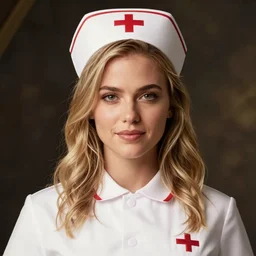 Kate Upton as nurse,