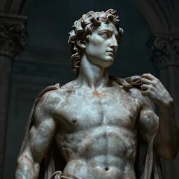 A horrifying dreadful depiction of Inferno, from Dante Alighieri's Divine Comedy, in the style of Michelangelo, Dark Fantasy, detailed picture, hyper realistic, cinematic, 8k resolution, trending in ArtStation, Octane render