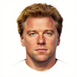 character design, matt damon, by fleischer, 2 d concept art head macro shot