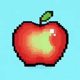 apple pixel art