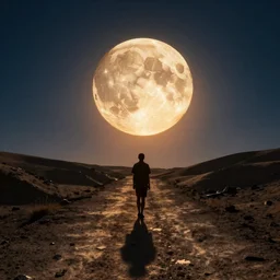 would you stare forever at the sun and never watch the moon rising? would you walk forever in the light to never learn the secret of the quiet night?