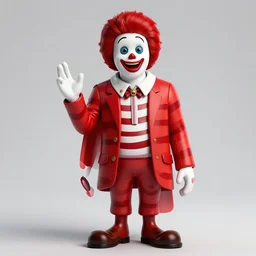 ronald mcdonald as a horror monster - n 4