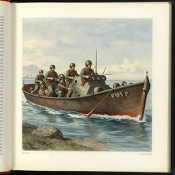 a description of ww 2 painted by winchester psalter.
