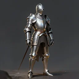 dominik mayer illustration, fantasy knight in polished shiny armor, wide shot, dramatic light, artstation, unreal engine 5, volumetric light, sharp focus, digital art