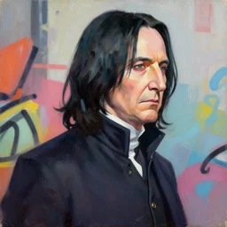 greg manchess portrait painting of severus snape as overwatch character, medium shot, asymmetrical, profile picture, organic painting, sunny day, matte painting, bold shapes, hard edges, street art, trending on artstation, by huang guangjian and gil elvgren and sachin teng