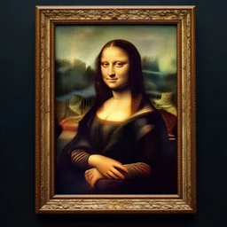 ((the mona lisa)), cracked
