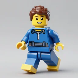 an extremely buff lego man art 4 k deviantart artstation dynamic pose