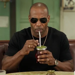 duke nukem in argentina drinking mate