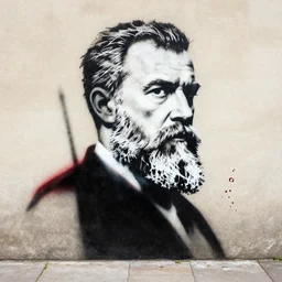 bearded nation by banksy