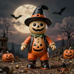 vintage high-quality expensive Halloween toy in the style of Scott smith