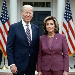 the combination of Joe Biden and Nancy Pelosi, 1970s