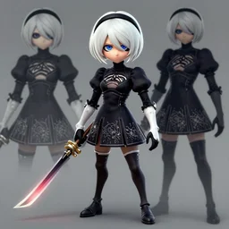 portrait splatoon nintendo one character full body precis no blur, concept art, character sheet, nier automata, gaston bussiere, greg rutkowski, cyberpunk, trending on artstation, featured on pixiv, hyper detail, cinematic composition, 8 k
