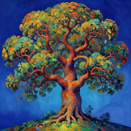 A psychedelic fleagol oak truestrike , vibrant color scheme, highly detailed, in the style of romanticism, cinematic, artstation, Moebius, Greg rutkowski