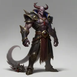 concept art of league of legends character gentleman from hell, greg rutkowski, character design, full body, trending on artstation, highly detailed, photorealisitc, ambient lighting, anato finnstark, piotr jablonski