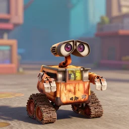 if Wreck It Ralph was actually a wall-e robot