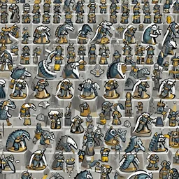 ian miller, battlefield, multitudes, kaiju, vertical, warhammer 4 0 k