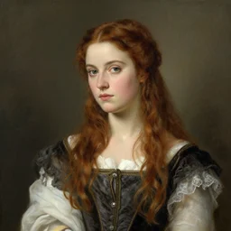 beautiful isolde in the style of william blake, terese nielsen, isolde