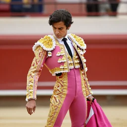 charlie day as a matador, hyper detailed, action shot, 8 k