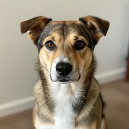 photo of Fido, my pet. Fido is a cat dog hybrid