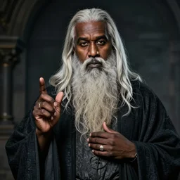 kanye west as magic mage wizard portrait gandalf art hd
