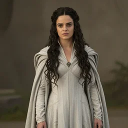 a still of Rosalia as galadriel in The Hobbit (2012)