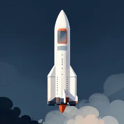 illustration of 🚀 by mandy jurgens, trending on artstation